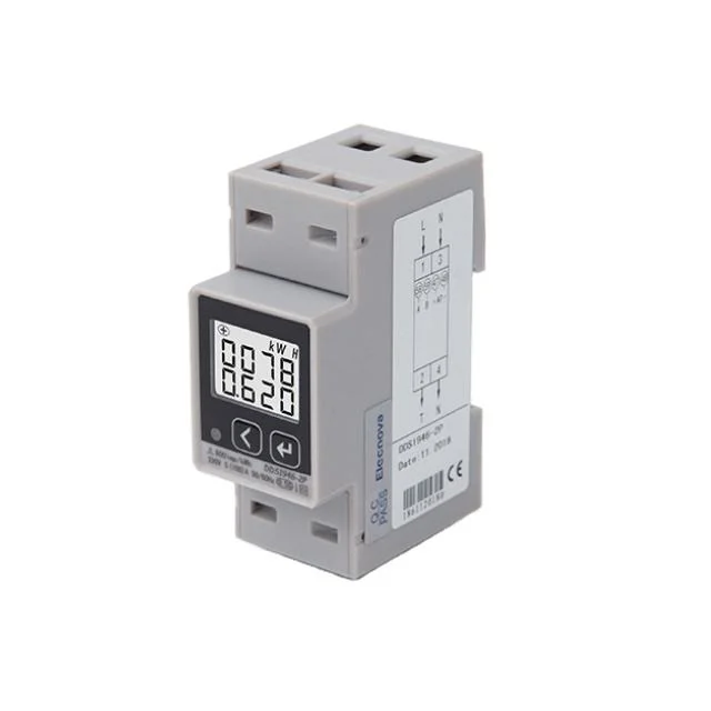 Dds1946-2p DIN Rail Single Phase Electric MID Certification Accuracy Class 0.5s Energy Multi-Functional Energy Meter