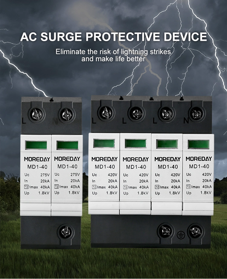 Wholesale Factory Price Cheap DC AC SPD Surge Protective Device