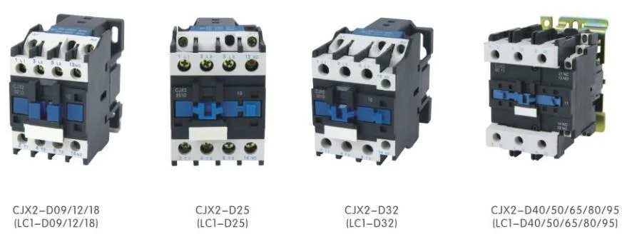 Cjx2-25/LC1-D25 220V 50/60Hz Magnetic AC Contactor