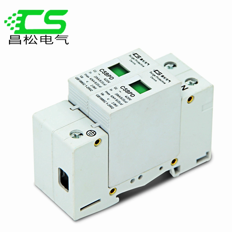 AC 385V 40ka Three Phase Power Surge Protective Device for Electric System