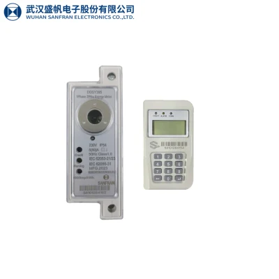 Sts DIN-Rail Keypad Prepaid Wired Connection Electricity Energy Meter