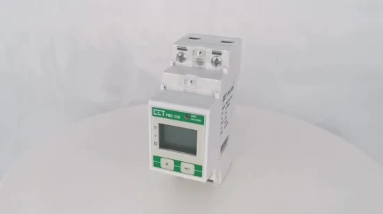 PMC-220 DIN Rail Class 0.5 Self-Powered Single-Phase 63A Direct Input Multifunction Meter for Electricity kWh Power Energy Measurements
