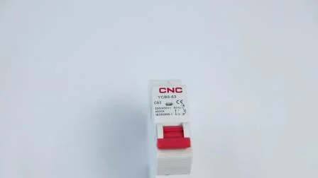 Low Voltage Ycb9-63 C63 6ka 1p 2p 3p 4p 230/400V 63A MCB Mini Circuit Breaker