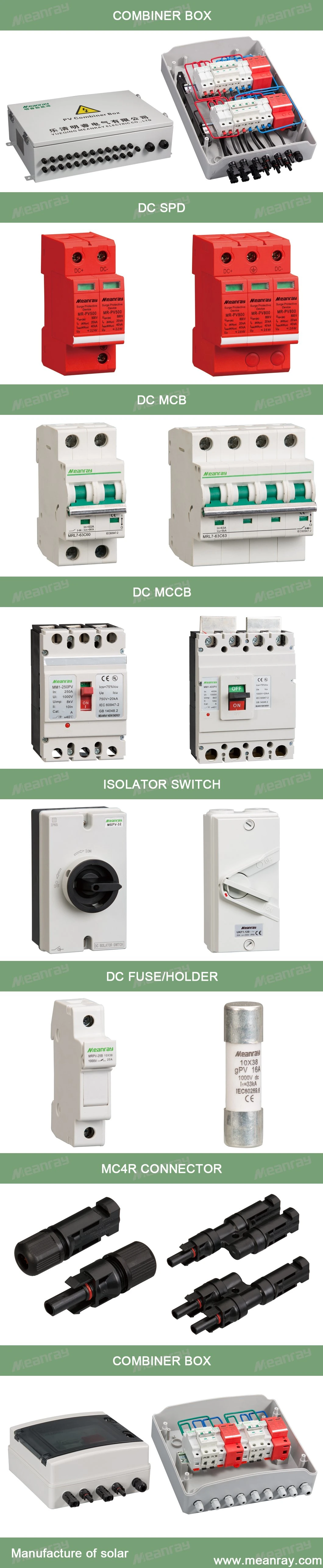 Low Voltage Surge Arrester DC 500V SPD Surge Protective Device